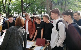 В Политехническом колледже БГТУ 13 сентября прошёл квест для первокурсников "Посвящение в студенты"